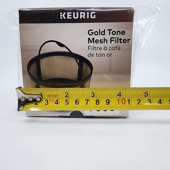 Keurig Gold Tone Mesh Coffee Filter Basket for K-Duo Essentials & K-Duo Brewers - Picture 9 of 9